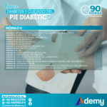 DIABETES Y CUIDADO DEL PIE DIABÉTICO (90 HRS) - Imagen 3